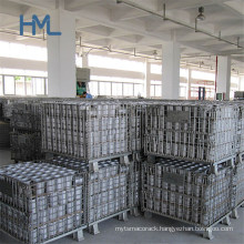 High Quality Warehouse Transport Foldable Forklift Wire Steel Pallet Box